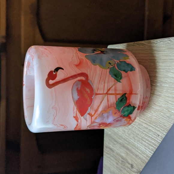Scentsy Fan Flamingo Mini Warmer: Gently Used - Picture 2 of 5